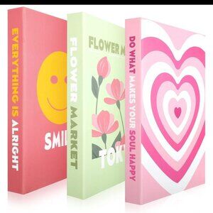 Colorful Coffee Table Book Set